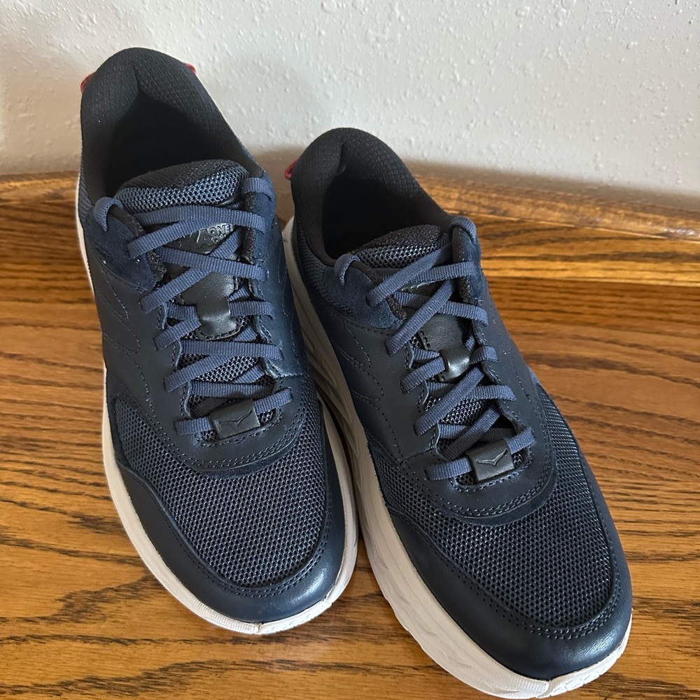 Hoka One One Bondi L Unisex Men’s 8 Womens 9 Blue Sneakers
